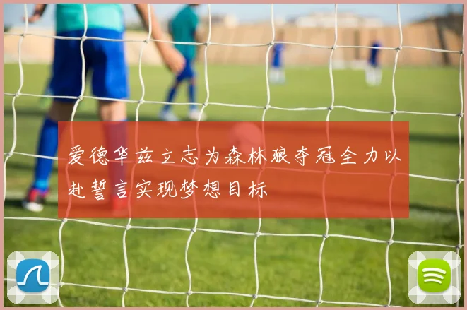 爱德华兹立志为森林狼夺冠全力以赴誓言实现梦想目标